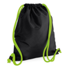 Icon Gymsac in black-limegreen