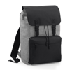 Vintage Laptop Backpack in greymarl-black