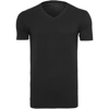 Light T-Shirt V-Neck in black