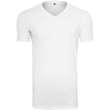 Light T-Shirt V-Neck in white