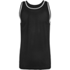 Mesh Tank Top in black-white