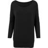 Women'S Viscose Long Sleeve Tee in black