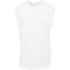 Sleeveless Tee in white