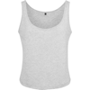 Women'S Oversized Tank Top in grey