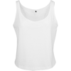 Women'S Oversized Tank Top in white