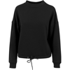 Women'S Oversize Crew Neck in black