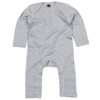Baby Rompersuit in heather-grey-melange