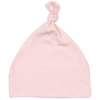Baby One-Knot Hat in powder-pink