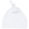 Baby One-Knot Hat in white