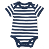 Baby Stripy Bodysuit in navy-washedwhite