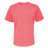 Adult Heavyweight Tee in neon-red-orange