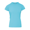 Women'S Fitted Tee in lagoon-blue