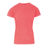 Women'S Fitted Tee in neon-red-orange