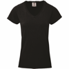 Women'S V-Neck Tee in black