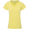 Women'S V-Neck Tee in butter