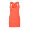 Women'S Lightweight Racerback Tank Top in neon-red-orange