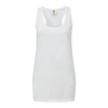 Women'S Lightweight Racerback Tank Top in white