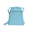 Canvas Cinch Sak in lagoon-blue