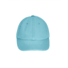 Direct Dyed Baseball Hat in lagoon-blue