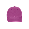Direct Dyed Baseball Hat in raspberry