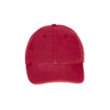 Direct Dyed Baseball Hat in red
