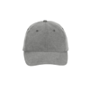 Pigment Dyed Baseball Cap in grey