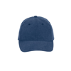 Pigment Dyed Baseball Cap in navy