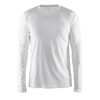 Mind Long Sleeve Tee in white