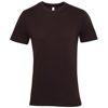 Unisex Jersey Crew Neck T-Shirt in brown