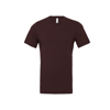 Unisex Jersey Crew Neck T-Shirt in heathercardinal