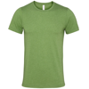 Unisex Jersey Crew Neck T-Shirt in heathergreen
