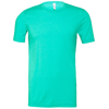 Unisex Jersey Crew Neck T-Shirt in heatherseagreen
