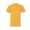 Unisex Jersey Crew Neck T-Shirt in heatheryellowgold