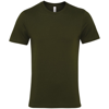 Unisex Jersey Crew Neck T-Shirt in olive