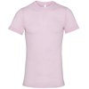 Unisex Jersey Crew Neck T-Shirt in soft-pink