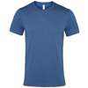 Unisex Jersey Crew Neck T-Shirt in steel-blue