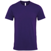 Unisex Jersey Crew Neck T-Shirt in team-purple