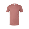 Unisex Triblend Crew Neck T-Shirt in mauve-triblend