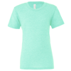 Unisex Triblend Crew Neck T-Shirt in mint-triblend