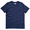 Unisex Triblend Crew Neck T-Shirt in navy-triblend