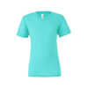 Unisex Triblend Crew Neck T-Shirt in sea-green-triblend