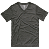 Unisex Jersey V-Neck T-Shirt in dark-grey-heather