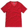 Unisex Jersey V-Neck T-Shirt in red