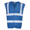 Enhanced Visibility Vest in bright-blue