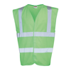 Enhanced Visibility Vest in bright-green