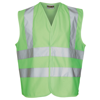 Kids Enhanced-Visibility Vest in bright-green