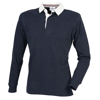 Premium Superfit Rugby Shirt - Tag-Free in navy