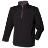 Supersoft ¼ Zip Sweatshirt in black