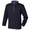 Supersoft ¼ Zip Sweatshirt in navy