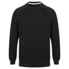 French Terry Sweatshirt in black-marl